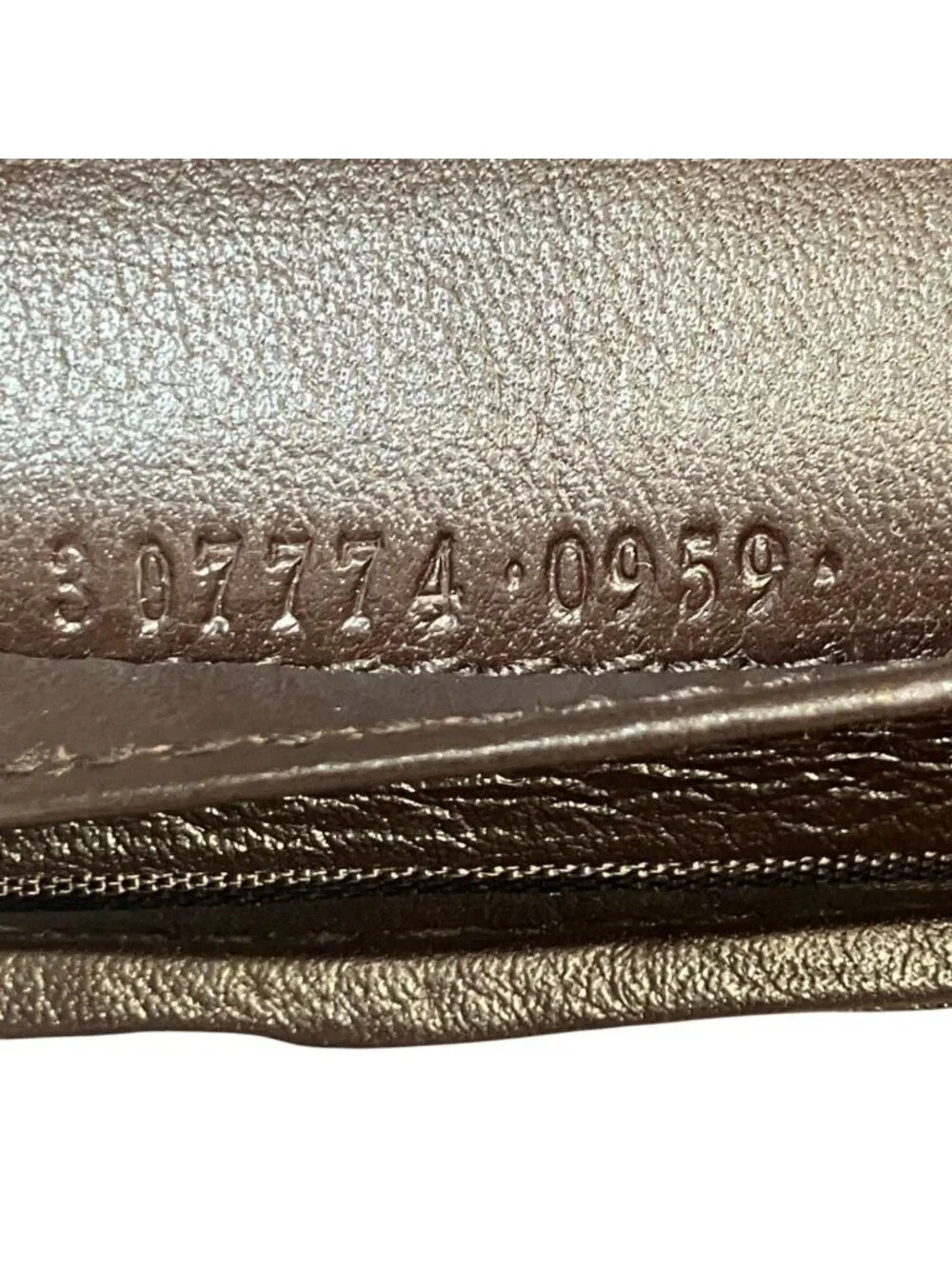 Gucci Guccissima Bifold Wallet Calf Leather Nylon